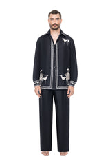 Men's Jinbei Silk shirt
