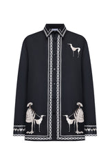 Men's Jinbei Silk shirt