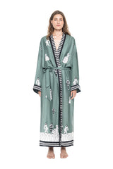 Unisex Tsukesage silk kimono