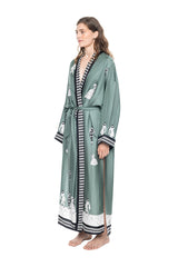 Unisex Tsukesage silk kimono