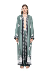 Unisex Tsukesage silk kimono