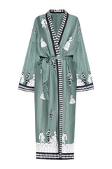 Unisex Tsukesage silk kimono
