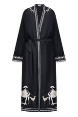 Unisex Tsukesage Silk Kimono