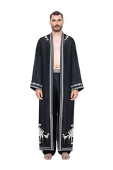 Unisex Tsukesage Silk Kimono