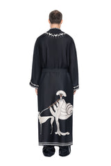 Unisex Tsukesage Silk Kimono