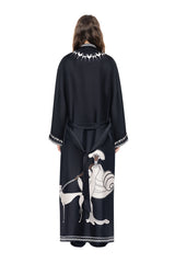 Unisex Tsukesage Silk Kimono