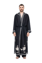 Unisex Tsukesage Silk Kimono