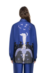 Women's Jinbei Silk shirt