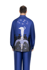 Men's Jinbei Silk shirt