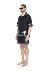 Men's Jinbei Silk shirt