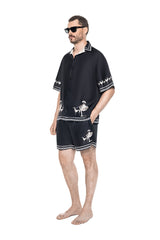 Men's Jinbei Silk shirt