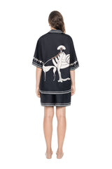 Women's Jinbei Silk shorts