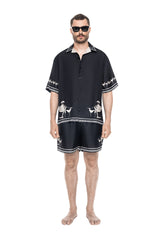 Men's Jinbei Silk shirt