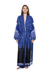 Unisex Tsukesage silk kimono