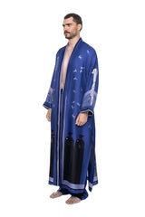 Unisex Tsukesage silk kimono