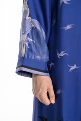 Unisex Tsukesage silk kimono