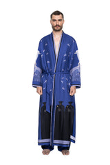 Unisex Tsukesage silk kimono